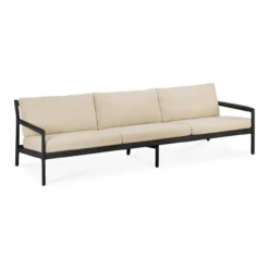 Teak Jack sofa 265 - outdoor - zwart - naturel