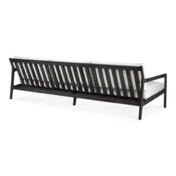 Teak Jack sofa 265 - outdoor - zwart - off white