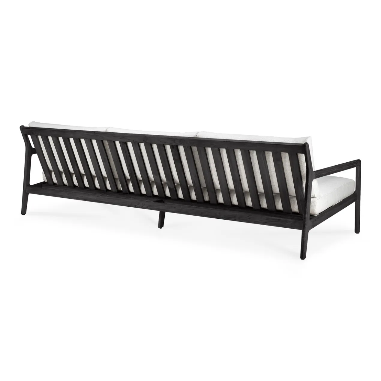 Teak Jack sofa 265 - outdoor - zwart - off white