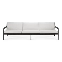 Teak Jack sofa 265 - outdoor - zwart - off white