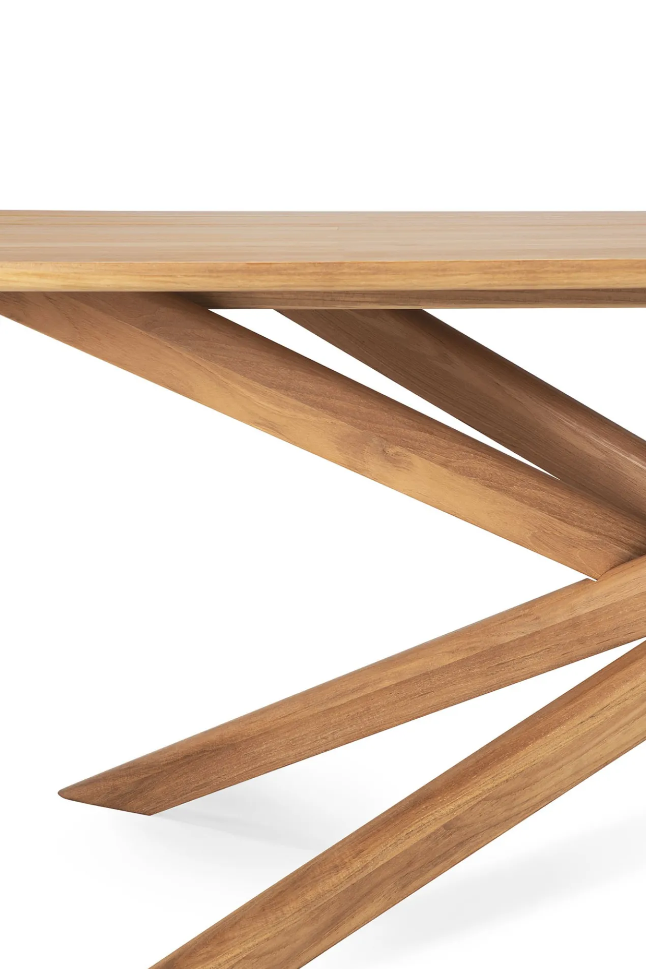 Teak Mikado tuintafel - 203x104