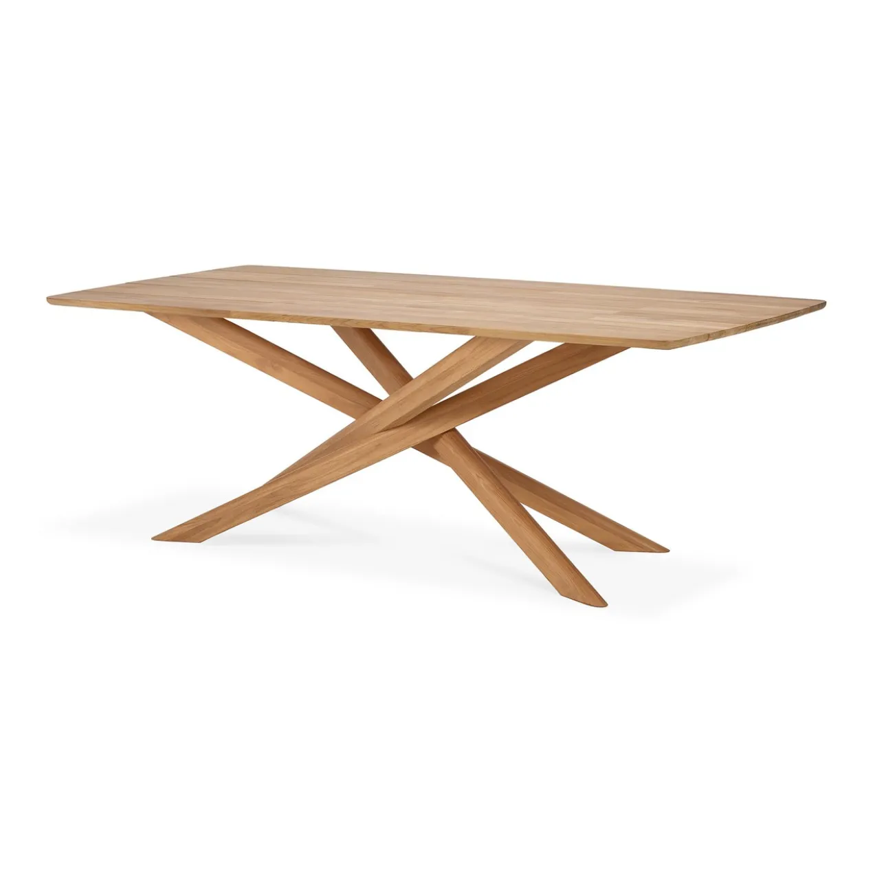 Teak Mikado tuintafel - 203x104