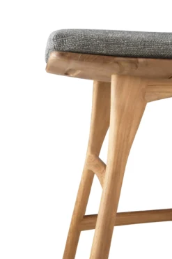 Teak Osso tuinkruk 45 - met mocha kussen