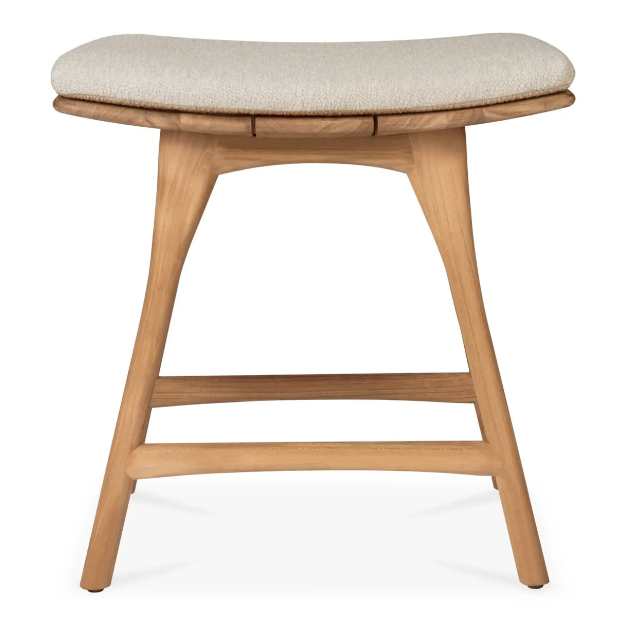 Teak Osso tuinkruk 45 - naturel kussen