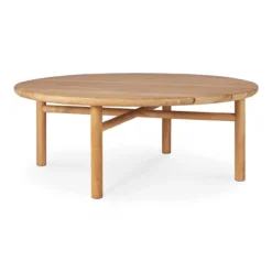 Teak Quatro koffietafel - 95cm
