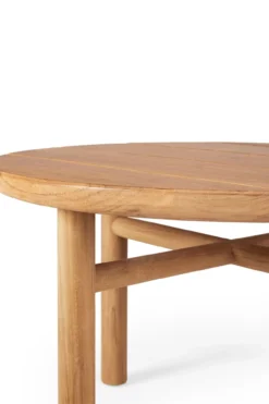 Teak Quatro koffietafel - 95cm