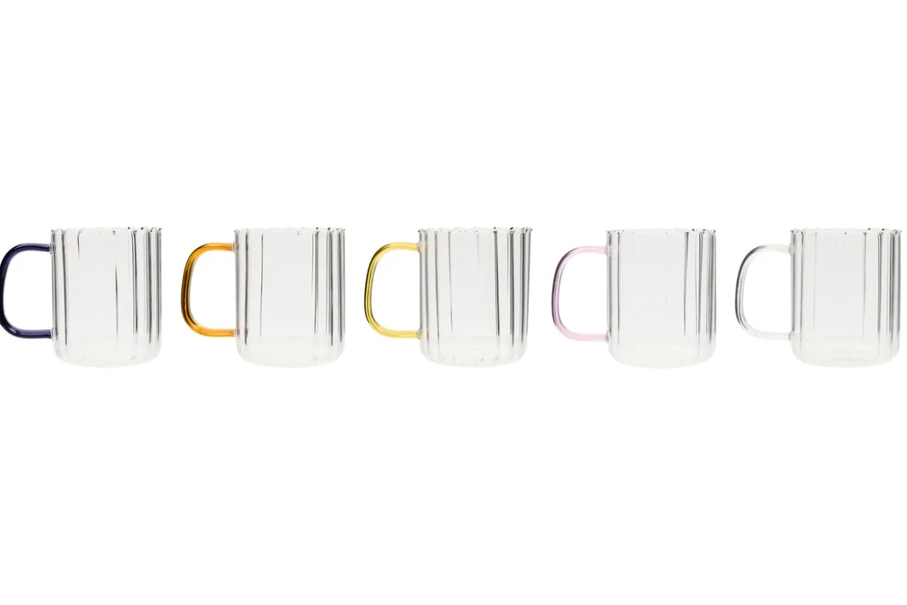 Theeglas Meghan 400 ml transparent/amber