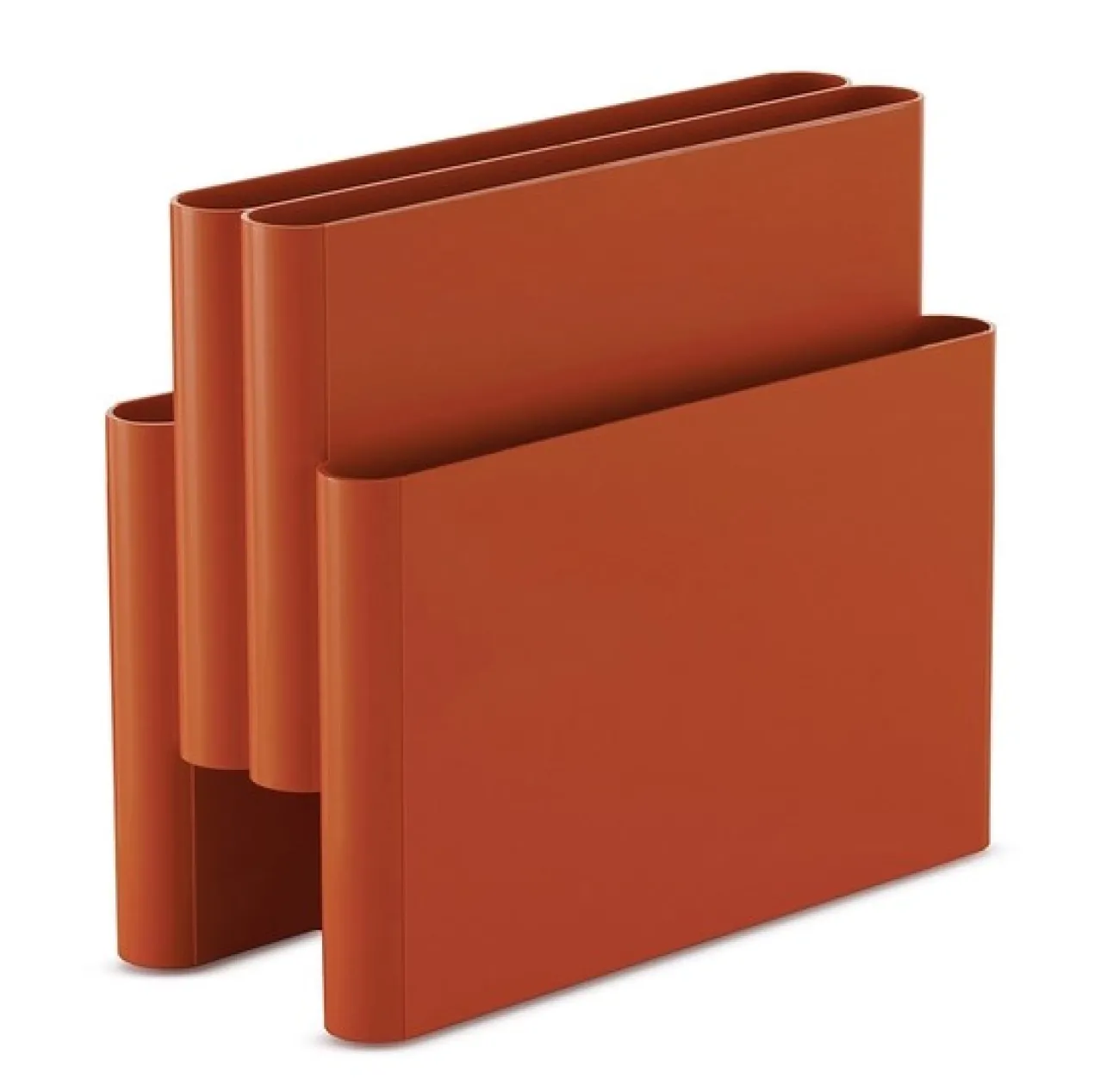 Tijdschriftenhouder magazine holder oranje