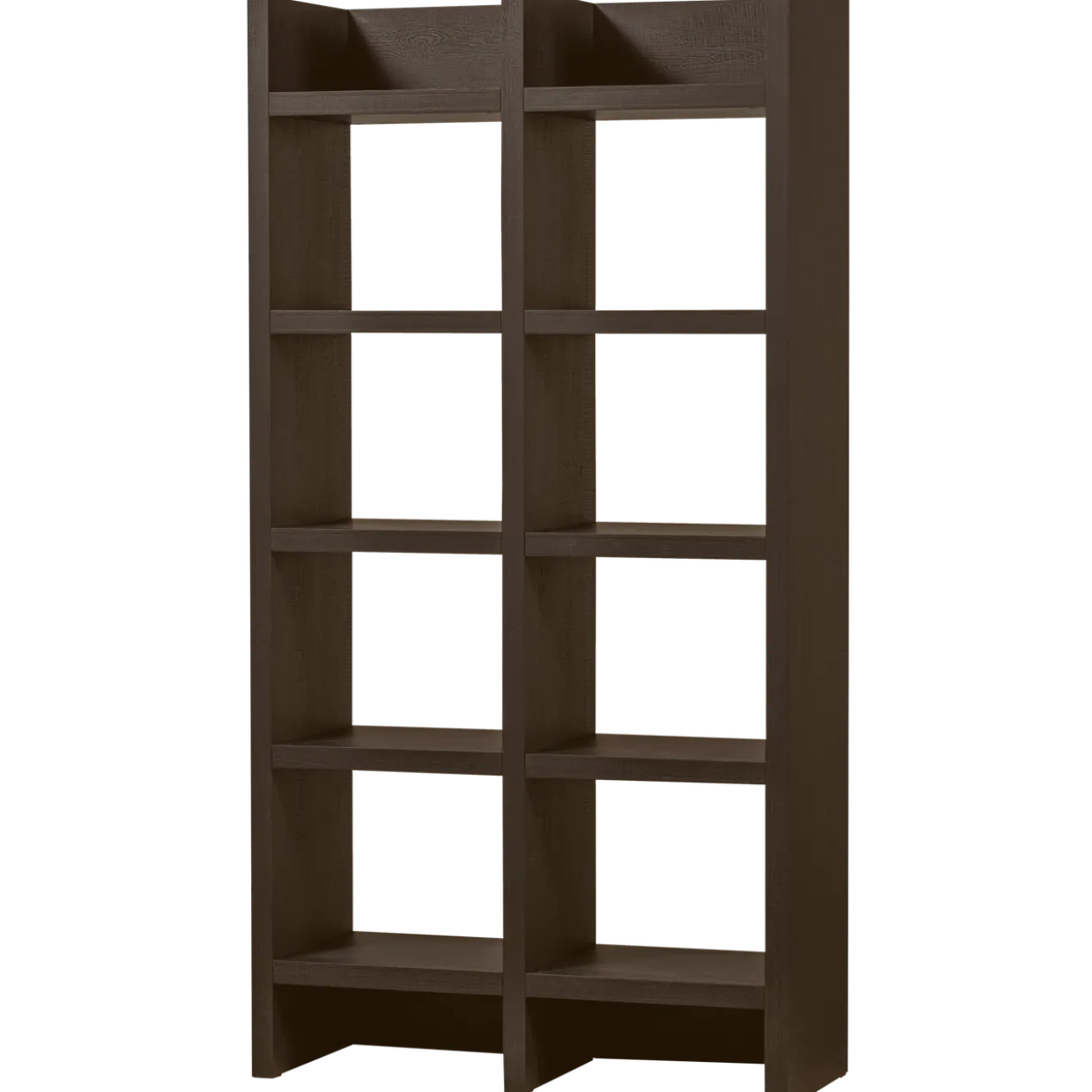 Timo open kast mdf donkerbruin 195x100x40 cm