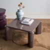 Tiven salontafel hout hoogglans donkerbruin [fsc]