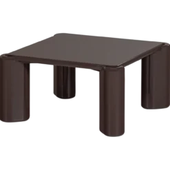 Tiven salontafel hout hoogglans donkerbruin [fsc]