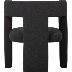 Tiwa fauteuil boucle donkergrijs