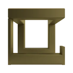 TLF toiletrolhouder Brooklyn Goud 11x11x11 cm