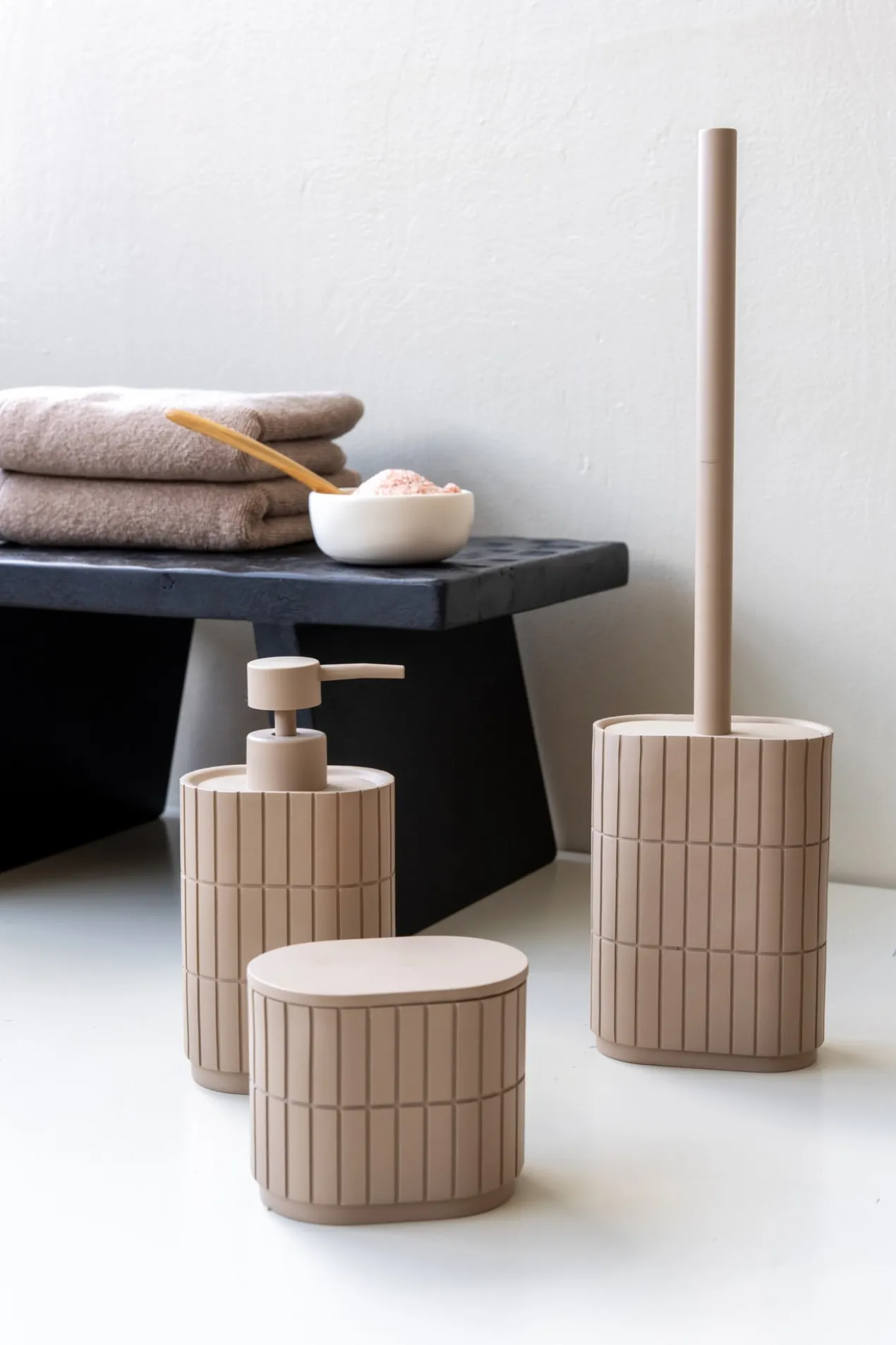 Toiletborstel Mosaic beige