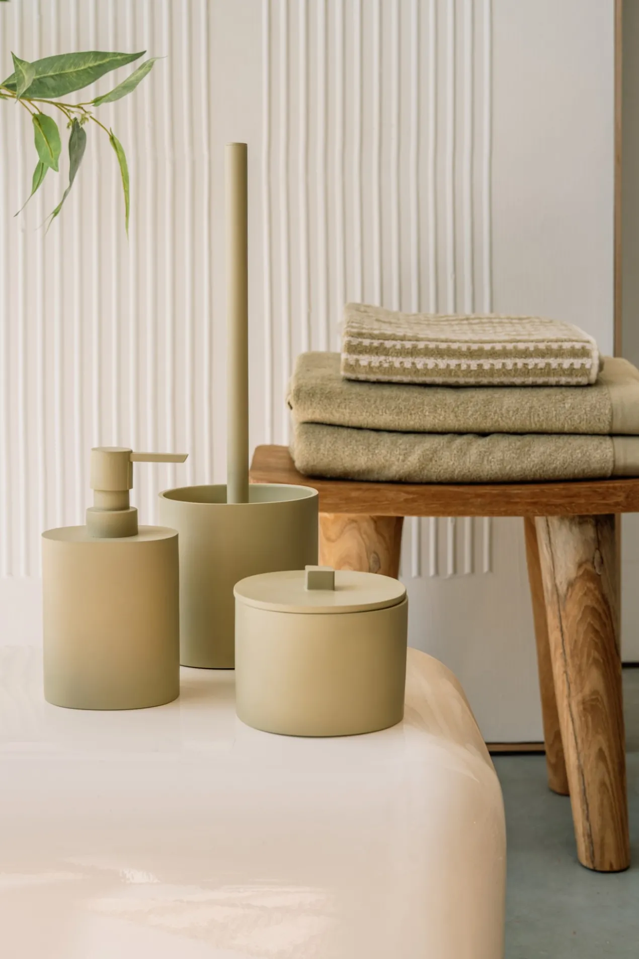 Toiletborstel off -white