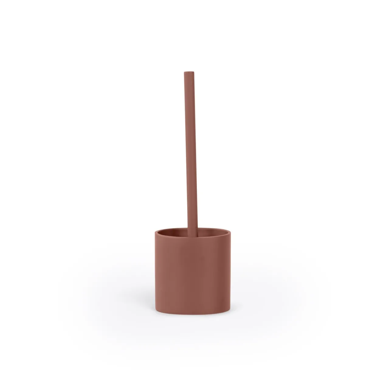 Toiletborstel soft terracotta