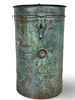Ton blauw ijzer unieke