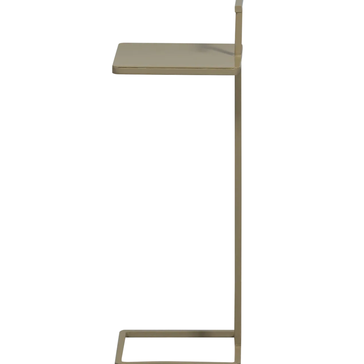 Toste bijzettafel metaal donkerzand