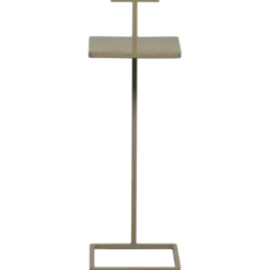 Toste bijzettafel metaal donkerzand