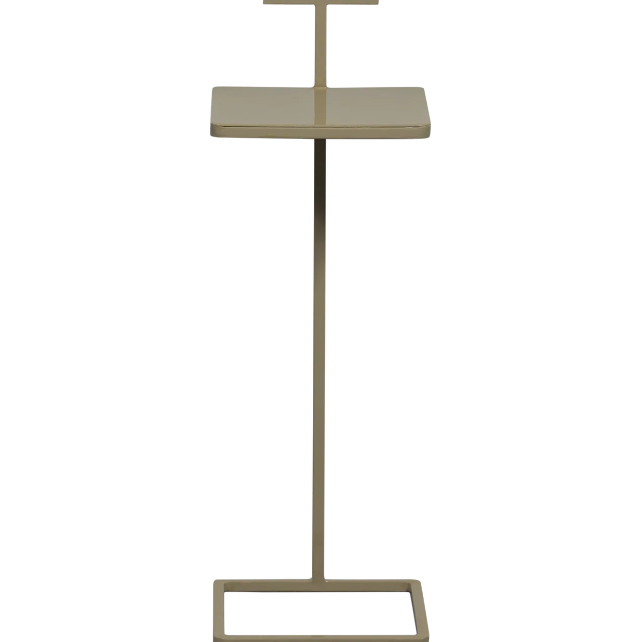Toste bijzettafel metaal donkerzand