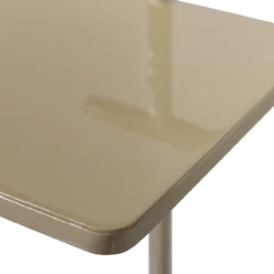 Toste bijzettafel metaal donkerzand