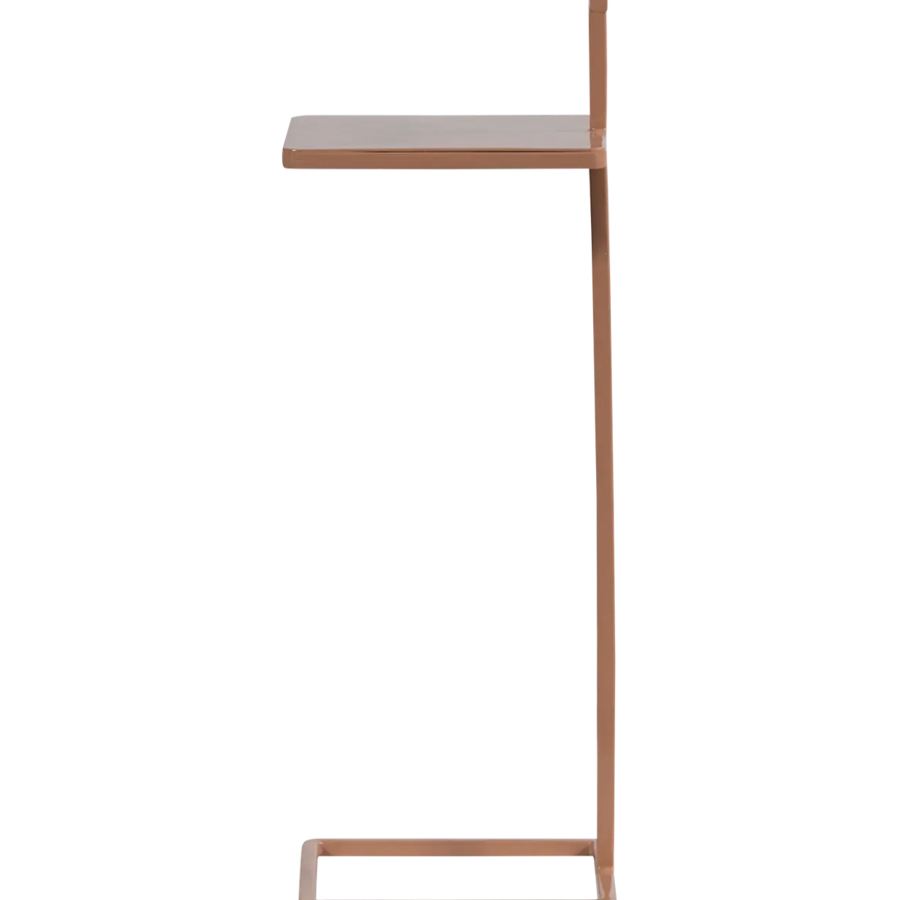 Toste bijzettafel metaal oudroze