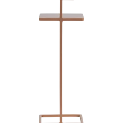 Toste bijzettafel metaal oudroze