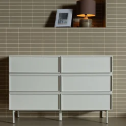 Tours ladekast 6 lades melamine/mdf zand