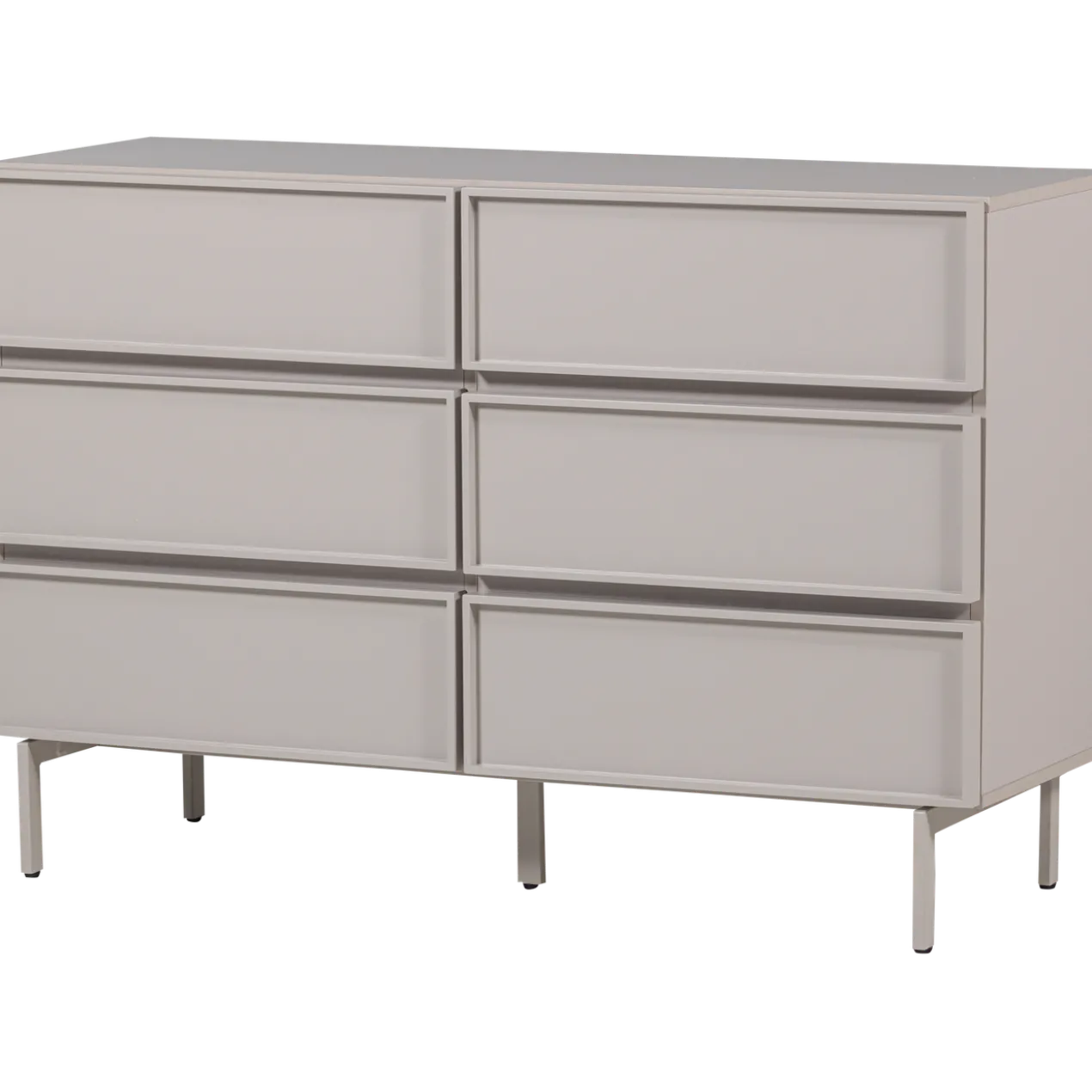 Tours ladekast 6 lades melamine/mdf zand