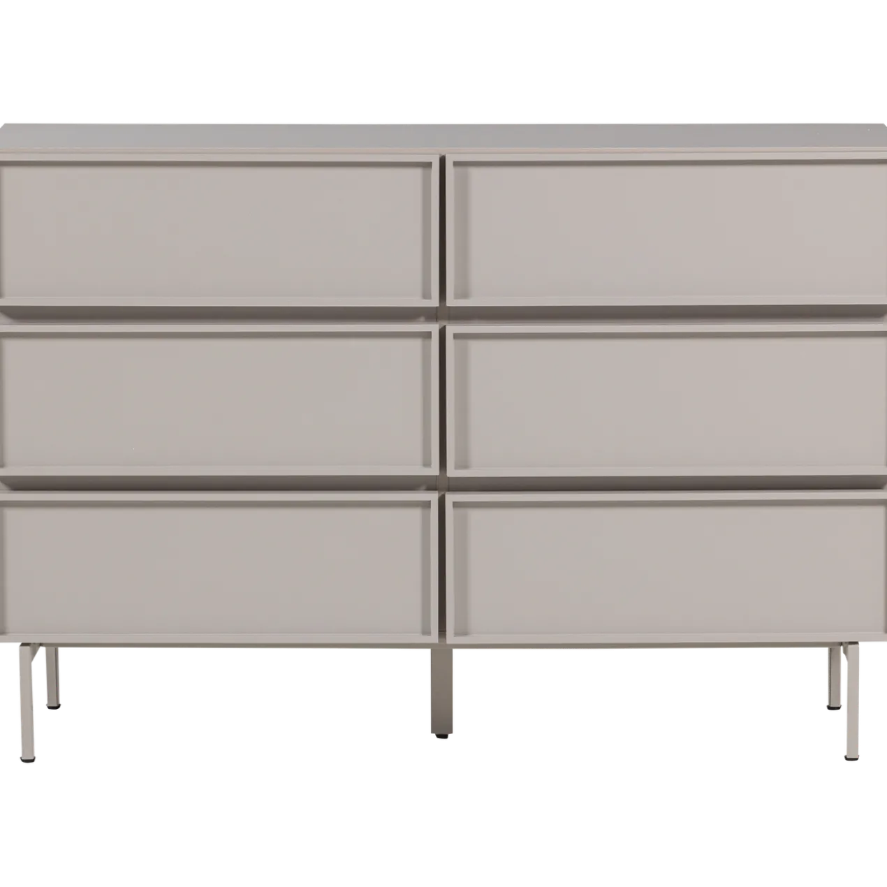 Tours ladekast 6 lades melamine/mdf zand