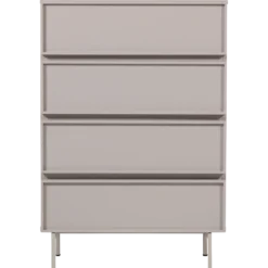 Tours ladekast 4 lades melamine/mdf zand