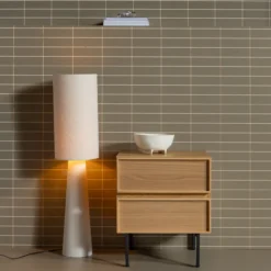 Tours ladekast/nachtkastje 2 lades melamine/mdf naturel