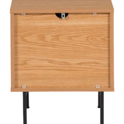 Tours ladekast/nachtkastje 2 lades melamine/mdf naturel