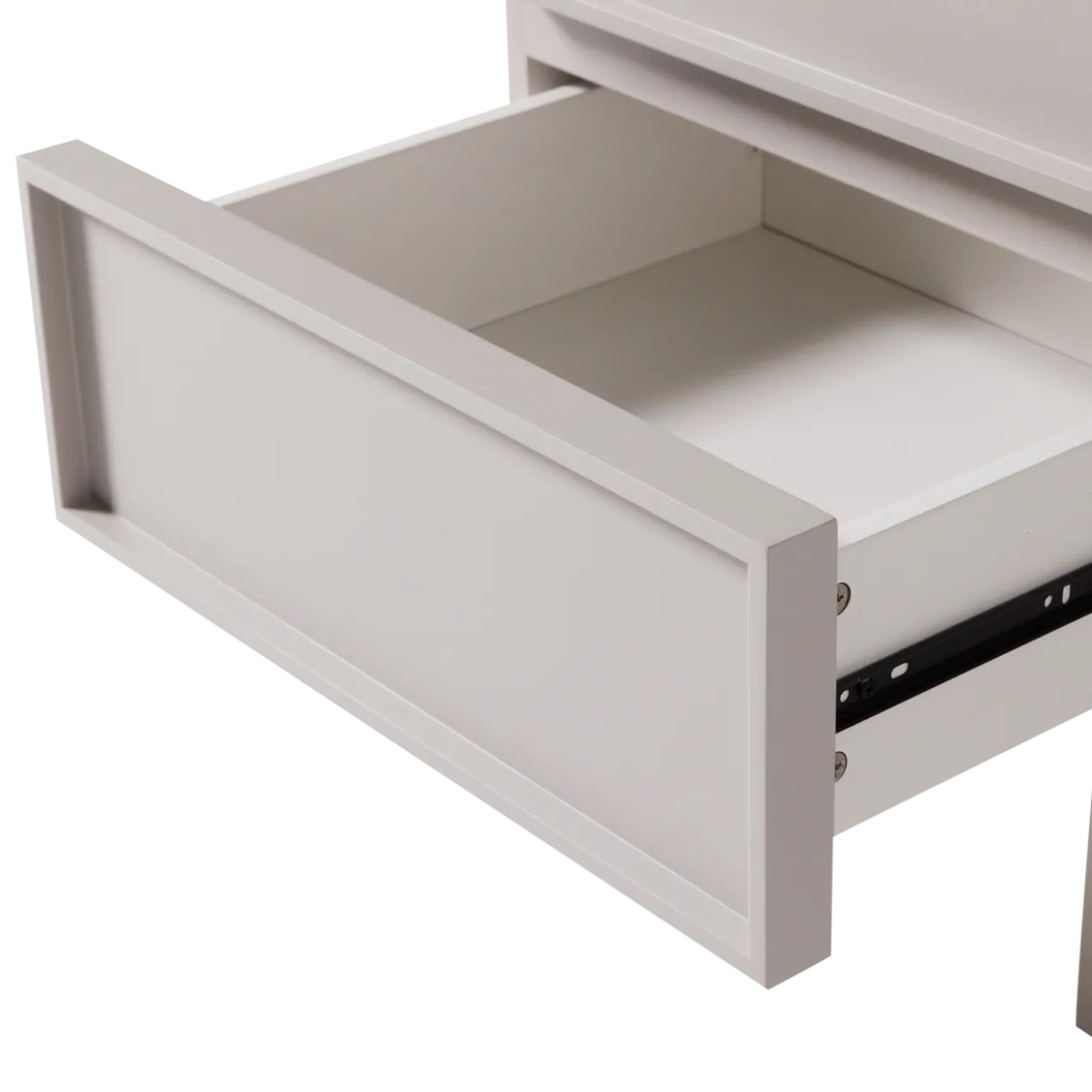 Tours ladekast/nachtkastje 2 lades melamine/mdf zand