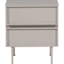 Tours ladekast/nachtkastje 2 lades melamine/mdf zand
