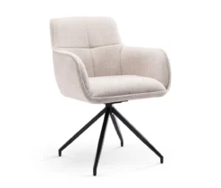 Tracy 1 draaistoel stof beige