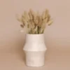 Travertine design vaas