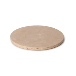 Travertine dienblad rond Ø20cm
