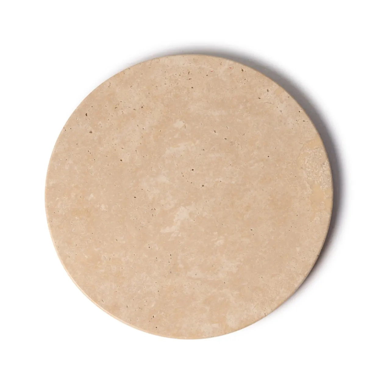 Travertine dienblad rond Ø20cm