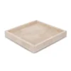 Travertine dienblad 30x30cm