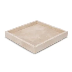 Travertine dienblad 30x30cm