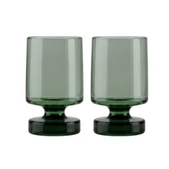 Tritan Glas Aegean Tritan groen - set van 2