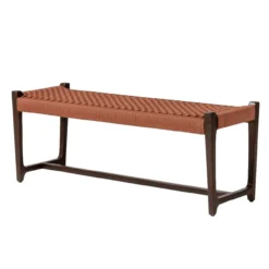 Tuinbank Kuwana Cinnamon Weave 120cm