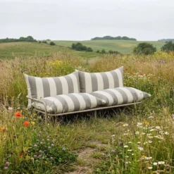 Tuinbank Mollis 2-zits renesse taupe