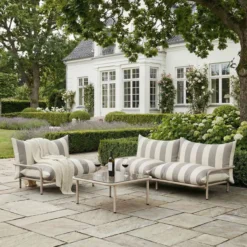 Tuinbank Mollis 2-zits renesse taupe