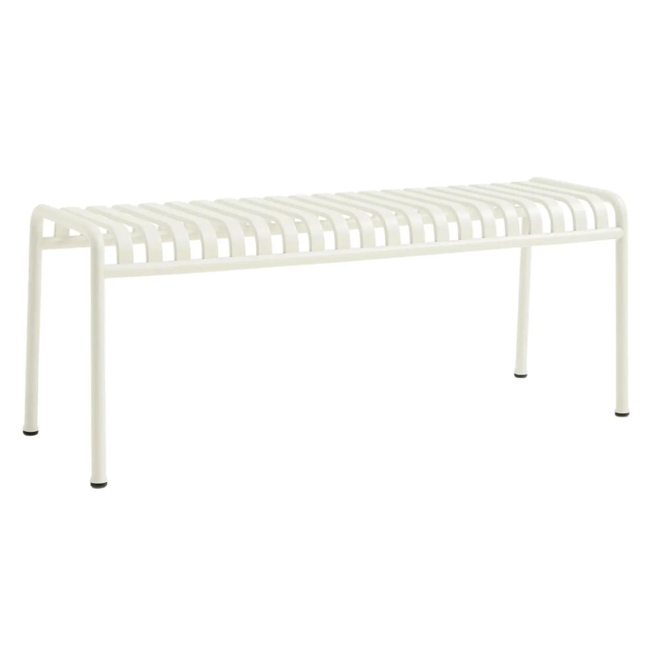 Tuinbank Palissade bench 120 cm cream white