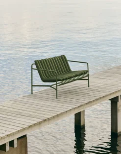 Tuinbank Palissade Lounge olive