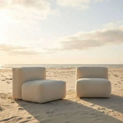 Tuinbank Soft Sofa seat boucle beige