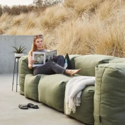 Tuinbank Soft Sofa seat olive