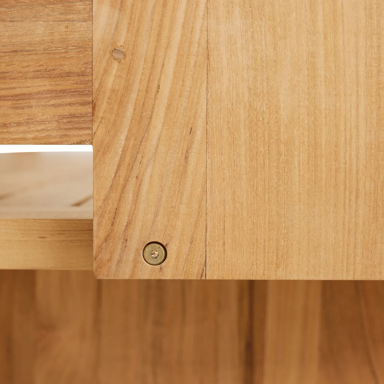 Tuinbank teak natural